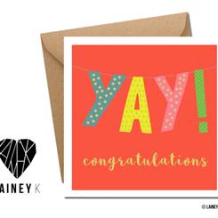 LaineyK Congratulations Card 