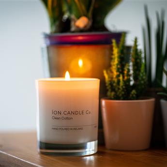 Ion Candle Clean Cotton 