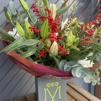 Merry Berry Lily Bouquet 