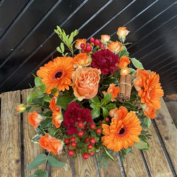 Cinnamon Spiced Vase