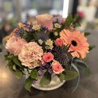 Mothers Day Tea Cup Arrangment 