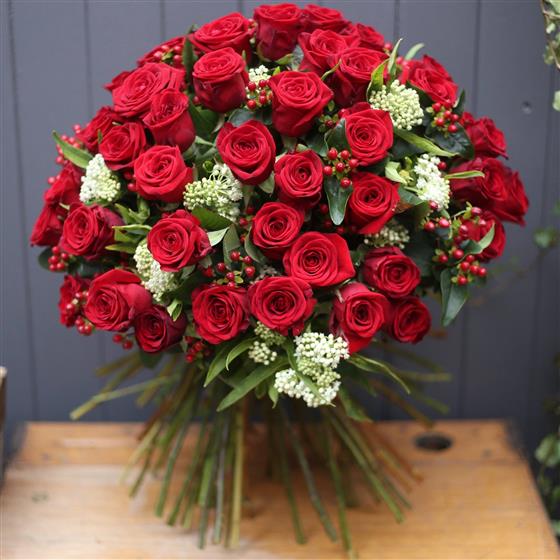 50 Red Roses